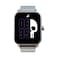Reflex Phantom Smart Watch 1.85" Ultra UV Square Display, BT Calling, AI Voice Asst, Health Monitoring Mesh Unisex Silver 38103AM02