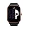 Reflex Phantom Smart Watch 1.85&quot; Ultra UV Square Display, BT Calling, AI Voice Asst, Health Monitoring Mesh Unisex Black 38103AM03