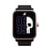 Reflex Phantom Smart Watch 1.85" Ultra UV Square Display, BT Calling, AI Voice Asst, Health Monitoring Mesh Unisex Black 38103AM03