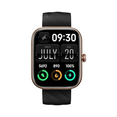 Fastrack Kruz+ 4.85 cm Super HD Display With Functional Crown And Auto Multisport Recognition Smart Watch For Unisex Gold 38104PP03