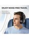 By Anker Q20i Hybrid Active Noise Cancelling Headphones, Wireless Over-Ear Bluetooth, 40H Long ANC Playtime, Hi-Res Audio, Big Bass, Customize Via An App, Transparency Mode, Ideal For Travel Black Black