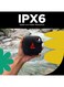 Stone 190 Pro Bluetooth Speaker with 5W Signature Sound, Up to 12hrs of Playtime, TWS Feature, Built-in Mic, Bluetooth v5.3, AUX port, TF Card Connectivity, IPX6 - Raging Black