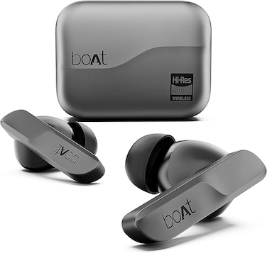 boAt Airdopes 800 HiDef TWS Earbuds with Hi-Res LDAC Audio, 4-Mic ENx Noise Cancellation, ASAP Fast Charge, IPX5 Water Resistance, Low Latency, Dual Mode Connectivity