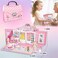 2 in 1 Portable Dollhouse Bag