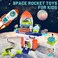 EZUK Rocket Space Toys for Kids, Pack of 1, Assorted Colour