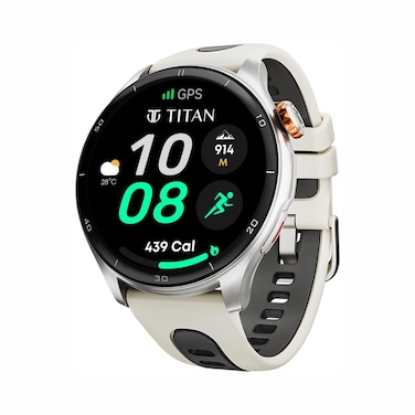 Titan Celestor Smart Watch Beige