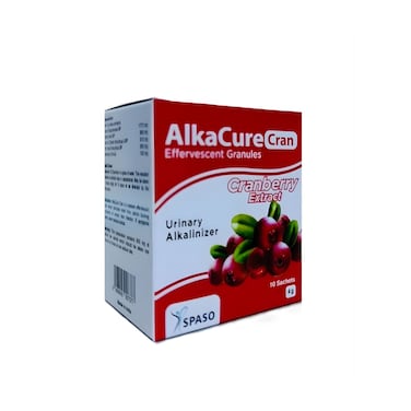 ALKACURE CRAN EFF GRANULES SACHETS 10'S