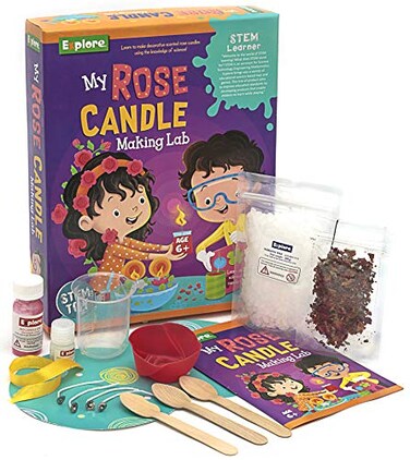 Explore Eksploe My Rose Candle Making Lab