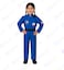 Astronaut Costume for Kids &ndash; Unisex Blue Space Suit with UAE Badge- Mlarge