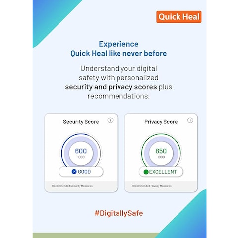 Quick Heal Antivirus Pro for 1 Device 3 Years   Windows   Digital Subscription