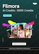 اعتمادات Filmora AI: 5000 نقطة ترخيص رقمي لمدة عام واحد