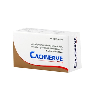 Cachnerve Plus Capsules 30's