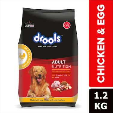 Drools Dog Chicken And Egg Adult-1.2kg