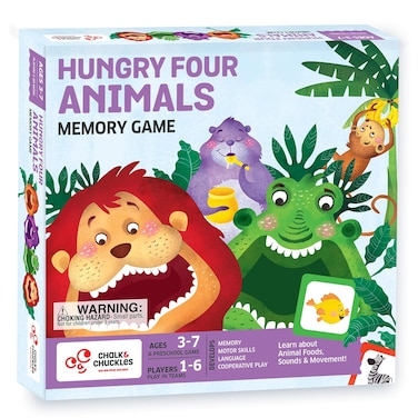 Chalk &amp; Chuckles - Hungry Four Animals