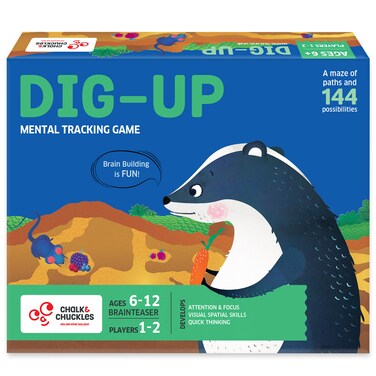 Chalk and Chuckles-Dig Up &ndash; Brain Teaser Maze Game