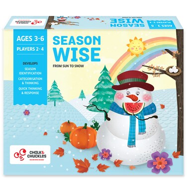 Chalk and Chuckles-Season Wise &ndash; Fast-Paced Seasons Matching Game