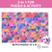 Chalk and Chuckles-Get Puzzled &ndash; 2-in-1 Brain Teaser Jigsaw Puzzle Game