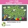 Chalk and Chuckles-Moody Snakes- Feelings &amp; Emotions 2-in-1 Jigsaw Puzzle Game