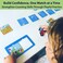 Chalk and Chuckles-Clever Counting- Self-Correcting Numbers 2-in-1 Puzzle Game