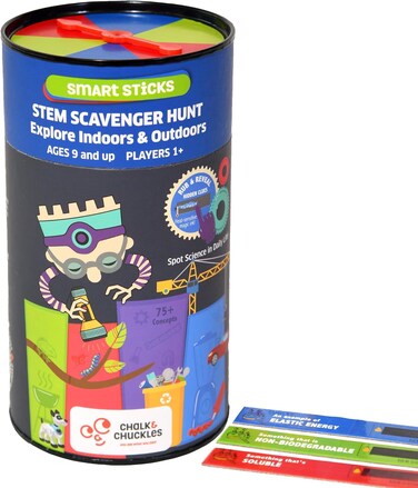 Chalk &amp; Chuckles - Smart Sticks - STEM Scavenger Science
