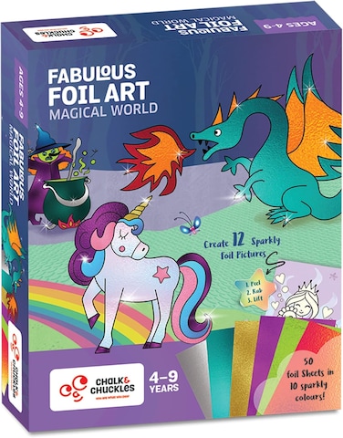 Chalk &amp; Chuckles - Fabulous Foil Art-Magical World