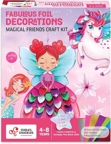 Chalk &amp; Chuckles - Foil Decorations-Magical Friends