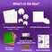 Chalk and Chuckles-Flower Lights &ndash; DIY Foil Art Craft Kit with LED String Lights