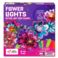 Chalk and Chuckles-Flower Lights &ndash; DIY Foil Art Craft Kit with LED String Lights