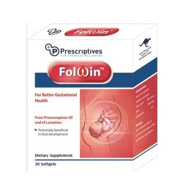 Prescriptives Folwin Softgels 30's