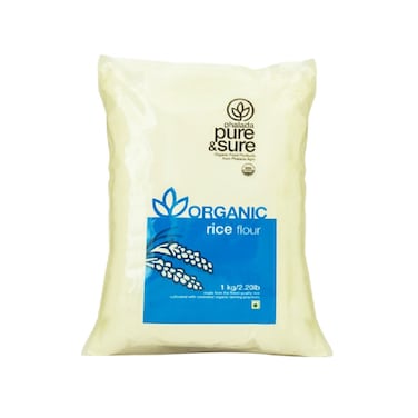Pure &amp; Sure Organic Rice Flour, 1 kg