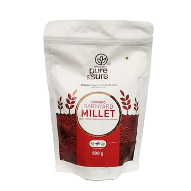 Pure &amp; Sure Organic Barnyard Millet, 500 Gm
