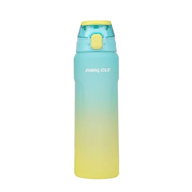 Winsor Pinnacle Wave Hydration Bottle 1000 Ml    Leak-Proof Water Bottle with Protein Shaker - Ideal for Gym, School, and Outdoor Sports - Blue