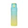 Winsor Pinnacle Wave Hydration Bottle 1000 Ml    Leak-Proof Water Bottle with Protein Shaker - Ideal for Gym, School, and Outdoor Sports - Blue