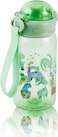 Pinnacle Promist Water Bottle For Kids With Straw &amp; Carrying Strap - 600ml BPA Free Kids Water Bottles, Easy-Clean, Kids Water Bottle For School, Toddler Water Bottle - Green