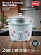Impex Electric Rice Cooker, Drum Cooker, Automatic Cooking, Keep Warm, Safety Protection, Cool Touch Body, Carrying Handle, Measuring Cup, Spoon, Steamer 1.5 L 500 W RC 2802
