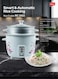 Impex Electric Rice Cooker, Drum Cooker, Automatic Cooking, Keep Warm, Safety Protection, Cool Touch Body, Carrying Handle, Measuring Cup, Spoon, Steamer 1.5 L 500 W RC 2802
