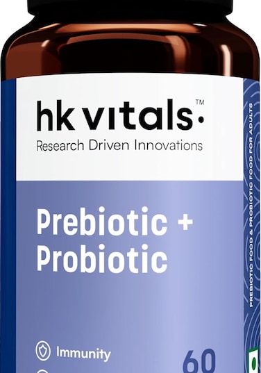 HK Vitals Pre and Probiotics, 60 Capsules