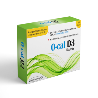 Vox Dei O-Cal D3 Tab 30S