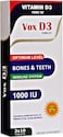 Vox Dei Labs D3 Vitamin D3 Tablets 1000 IU, Supports Bones Teeth &amp; Immune System, 30 Tablets,
