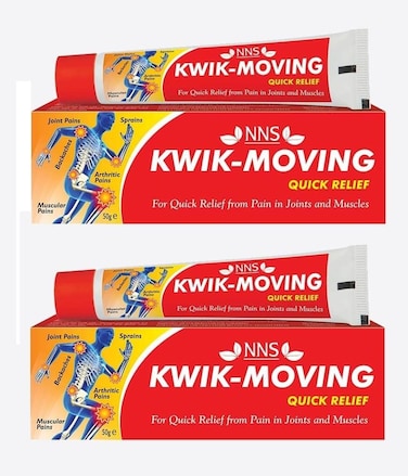 NNS Kwik-Moving Quick Relief 50G (Pack Of 2)