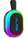 Pop Party Portable Bluetooth Speaker: IPX5 Waterproof, 8+ Hour Battery, Customizable RGB Lights, LabSync Multi-Speaker Connection, Bluetooth 5.3, and Detachable Loop Handle black
