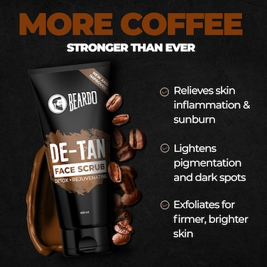 Beardo DeTan Face Scrub Tube 100g