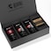 Beardo Charcoal 4-in-1 Giftset for Men, Complete Face and Body kit, pack of 4, Facewash, Peel-off mask, Scrub, Soap