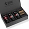 Beardo Charcoal 4-in-1 Giftset for Men, Complete Face and Body kit, pack of 4, Facewash, Peel-off mask, Scrub, Soap