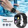 PEJE ZW01 Smart Watch丨Smart Watches For Men丨1.83 TFT Display丨Ip68 Waterproof,Bluetooth calling,All-Round Fitness  (Black)
