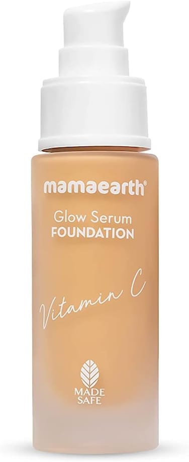 Mamaearth Serum Foundation 03 Nude Glow, 30 ml