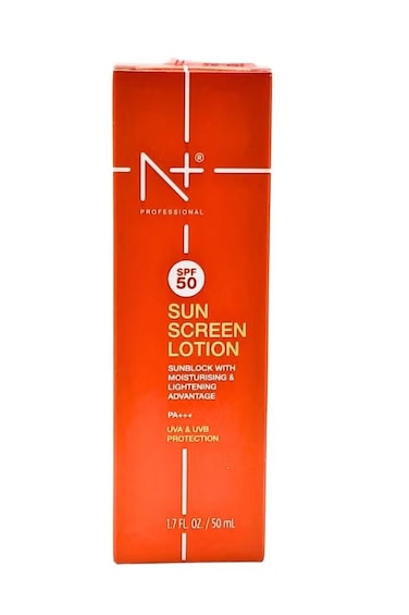 N+ SPF50 SUNSCREEN LOTION 50ML