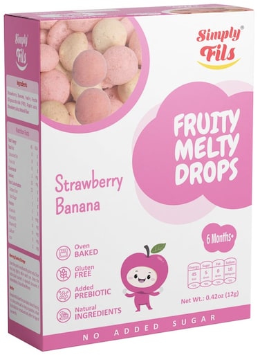 Fruity Melty Drops Strawberry Banana