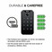 Ozone Electronic Digital   Mobile App   Fingerprint   Password   RFID Card Furniture Lock (Black) (FINGERPRINT   PIN)