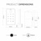 Ozone Electronic Digital   Mobile App   Fingerprint   Password   RFID Card Furniture Lock (Black) (FINGERPRINT   PIN)